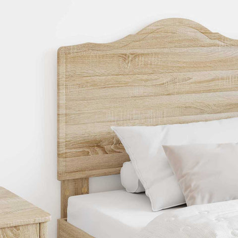 vidaXL Headboard with Headboard Sonoma Oak 90 cm Engineered wood