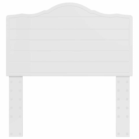 vidaXL Headboard with Headboard Gloss White 90 cm Engineered wood