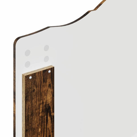 vidaXL Headboard with Headboard Smoked Oak 80 cm Engineered wood