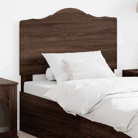 vidaXL Headboard with Headboard Brown Oak 80 cm Engineered wood