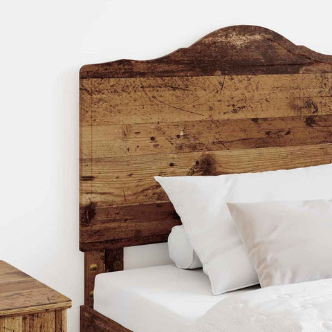 vidaXL Headboard with Headboard Old Wood 80 cm Engineered wood