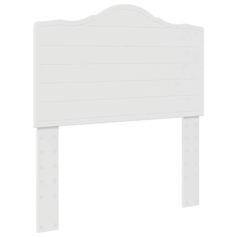 vidaXL Headboard with Headboard White 75 cm Engineered wood