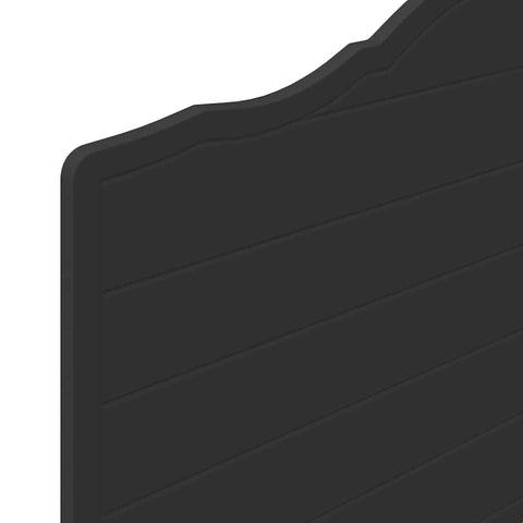 vidaXL Headboard with Headboard Black Oak 75 cm Engineered wood