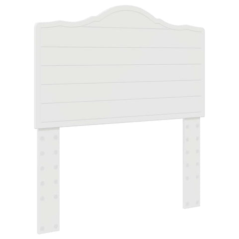 vidaXL Headboard with Headboard Gloss White 75 cm Engineered wood