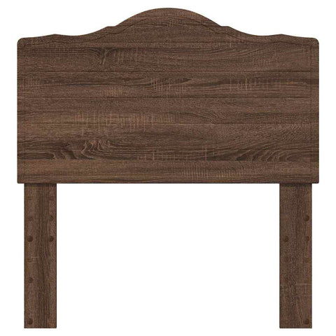 vidaXL Headboard with Headboard Brown Oak 75 cm Engineered wood