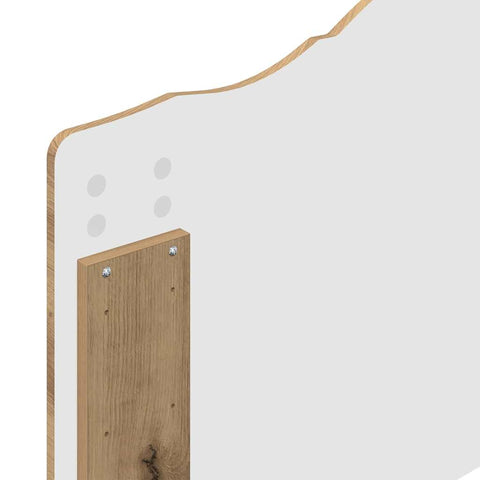 vidaXL Headboard with Headboard Artisan Oak 75 cm Engineered wood