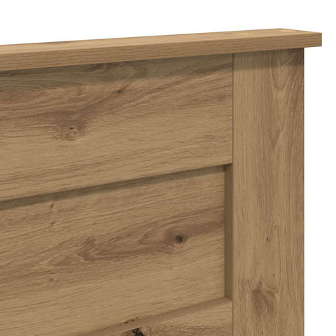 vidaXL Headboard with Headboard Artisan Oak 200 cm Engineered wood