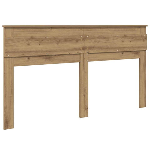 vidaXL Headboard with Headboard Artisan Oak 200 cm Engineered wood