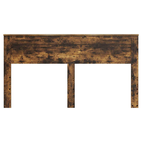 vidaXL Headboard with Headboard Smoked Oak 180 cm Engineered wood