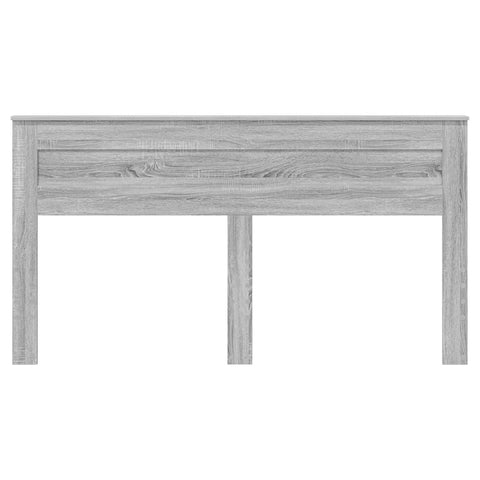 vidaXL Headboard with Headboard Grey Sonoma 180 cm Engineered wood
