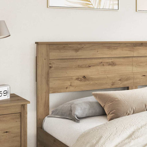 vidaXL Headboard with Headboard Artisan Oak 180 cm Engineered wood