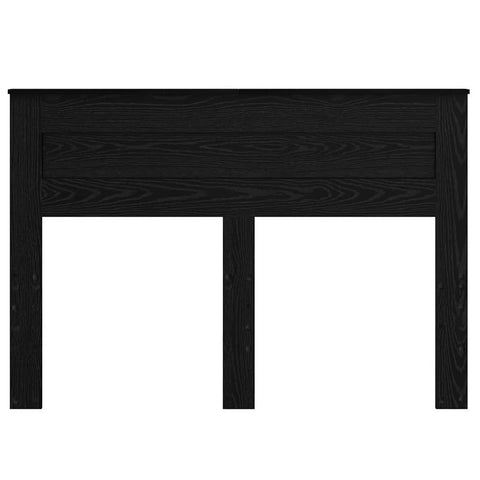 vidaXL Headboard with Headboard Black Oak 160 cm Engineered wood