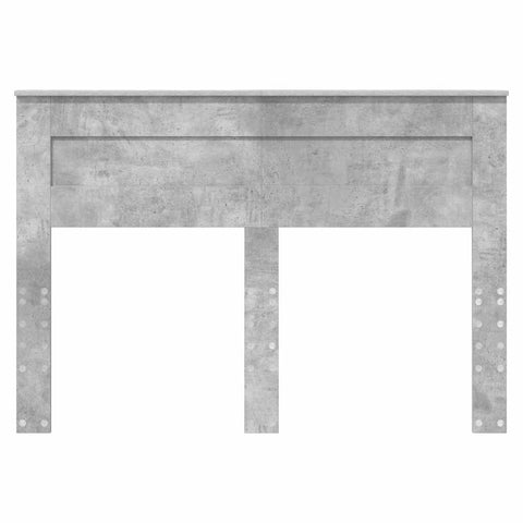 vidaXL Headboard with Headboard Concrete Grey 160 cm Engineered wood