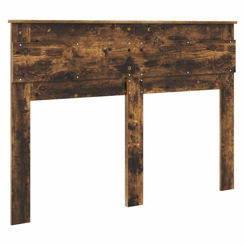 vidaXL Headboard with Headboard Smoked Oak 160 cm Engineered wood