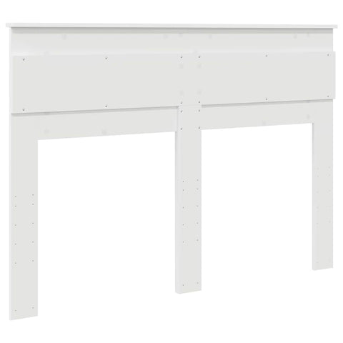 vidaXL Headboard with Headboard White 150 cm Engineered wood