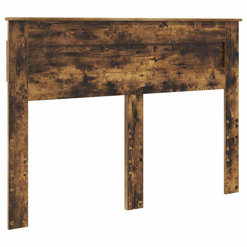 vidaXL Headboard with Headboard Smoked Oak 150 cm Engineered wood