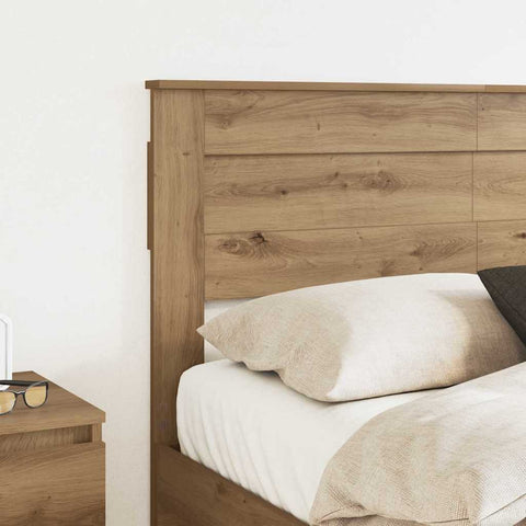vidaXL Headboard with Headboard Artisan Oak 150 cm Engineered wood