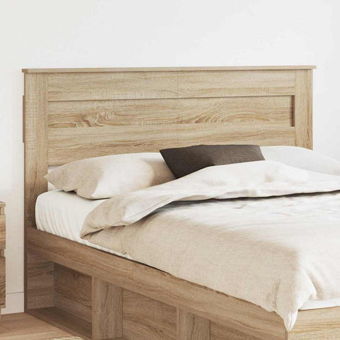 vidaXL Headboard with Headboard Sonoma Oak 140 cm Engineered wood