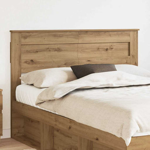 vidaXL Headboard with Headboard Artisan Oak 140 cm Engineered wood
