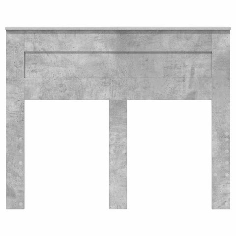 vidaXL Headboard with Headboard Concrete Grey 135 cm Engineered wood