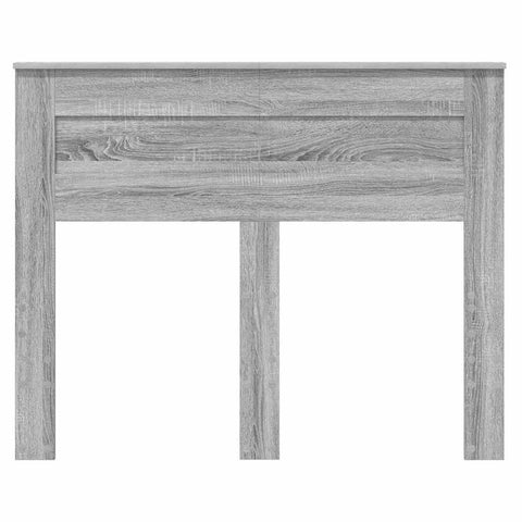 vidaXL Headboard with Headboard Grey Sonoma 120 cm Engineered wood