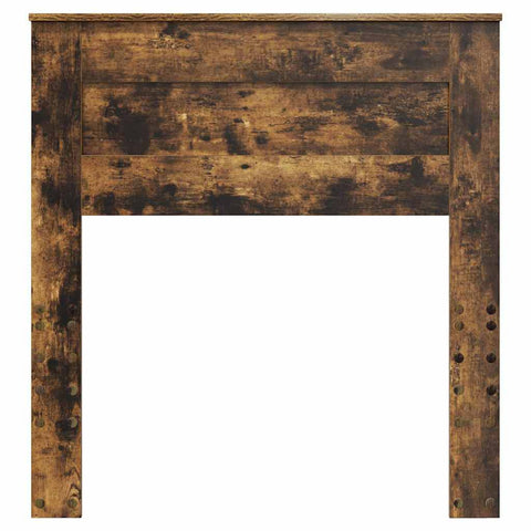 vidaXL Headboard with Headboard Smoked Oak 100 cm Engineered wood