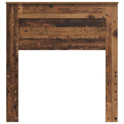 vidaXL Headboard with Headboard Old Wood 100 cm Engineered wood