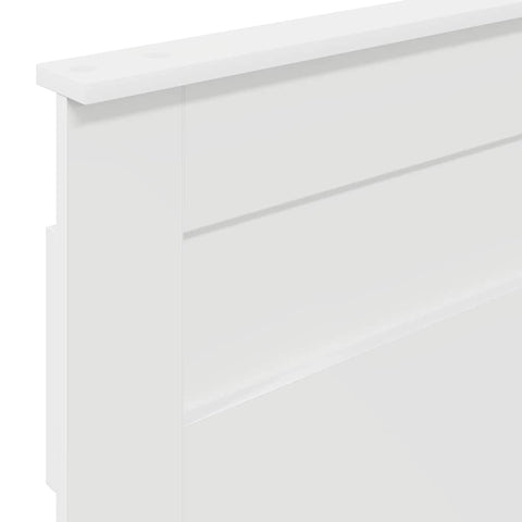 vidaXL Headboard with Headboard White 90 cm Engineered wood