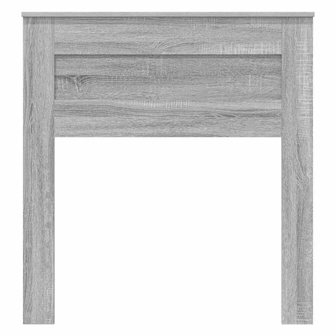vidaXL Headboard with Headboard Grey Sonoma 90 cm Engineered wood