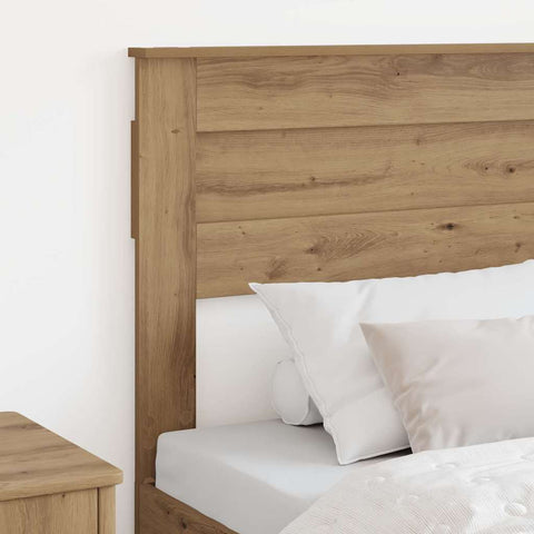 vidaXL Headboard with Headboard Artisan Oak 90 cm Engineered wood