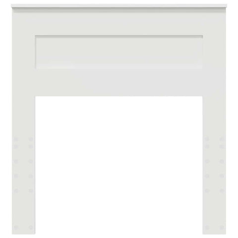 vidaXL Headboard with Headboard White 80 cm Engineered wood