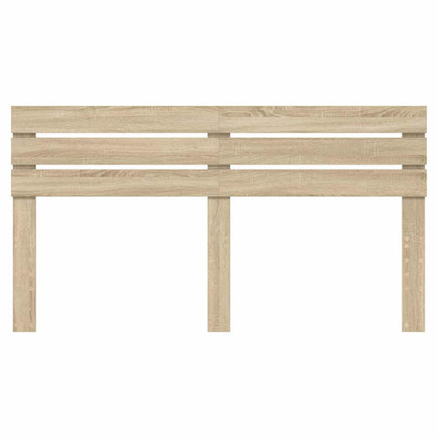 vidaXL Headboard with Headboard Sonoma Oak 200 cm Engineered wood