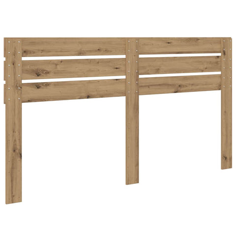 vidaXL Headboard with Headboard Artisan Oak 200 cm Engineered wood