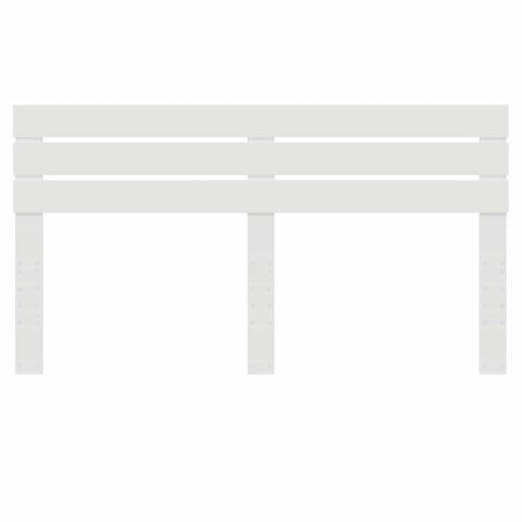 vidaXL Headboard with Headboard White 180 cm Engineered wood