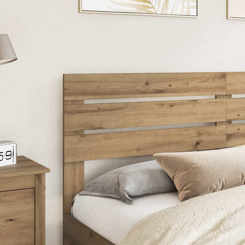 vidaXL Headboard with Headboard Artisan Oak 180 cm Engineered wood