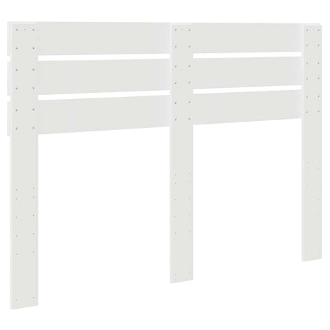 vidaXL Headboard with Headboard White 160 cm Engineered wood