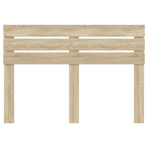 vidaXL Headboard with Headboard Sonoma Oak 160 cm Engineered wood