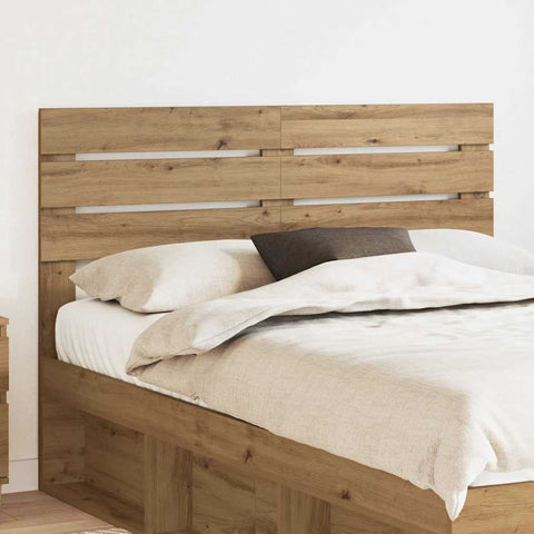 vidaXL Headboard with Headboard Artisan Oak 160 cm Engineered wood