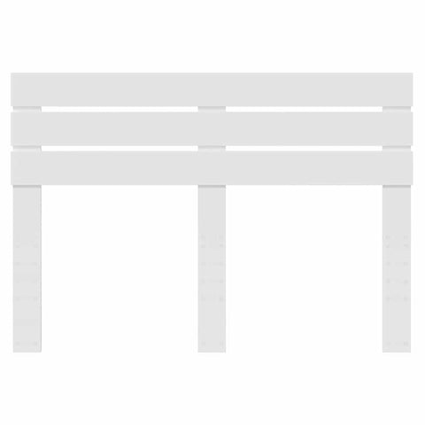 vidaXL Headboard with Headboard White 150 cm Engineered wood
