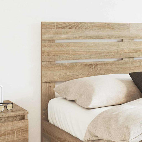 vidaXL Headboard with Headboard Sonoma Oak 150 cm Engineered wood
