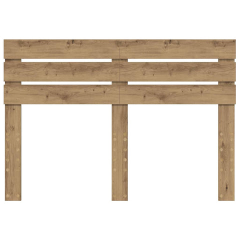 vidaXL Headboard with Headboard Artisan Oak 150 cm Engineered wood