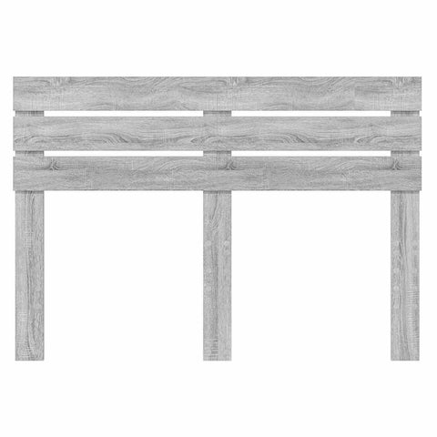 vidaXL Headboard with Headboard Grey Sonoma 140 cm Engineered wood
