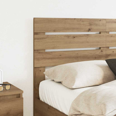 vidaXL Headboard with Headboard Artisan Oak 140 cm Engineered wood