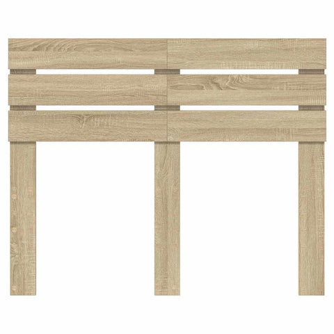 vidaXL Headboard with Headboard Sonoma Oak 135 cm Engineered wood