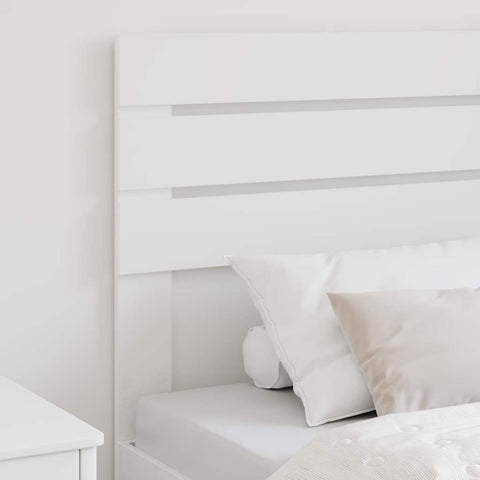 vidaXL Headboard with Headboard White 100 cm Engineered wood