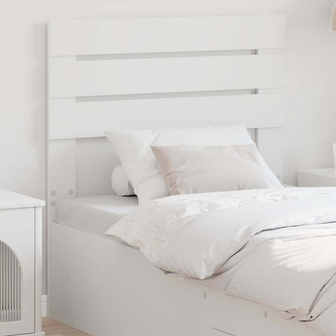 vidaXL Headboard with Headboard White 100 cm Engineered wood
