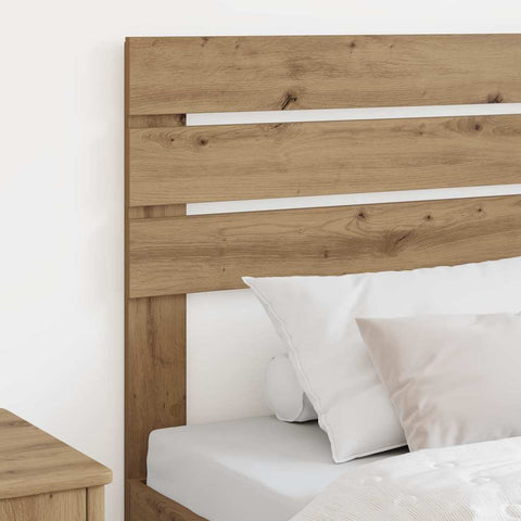 vidaXL Headboard with Headboard Artisan Oak 100 cm Engineered wood