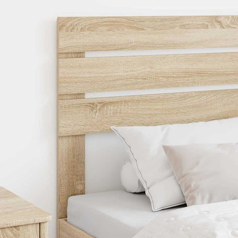 vidaXL Headboard with Headboard Sonoma Oak 80 cm Engineered wood