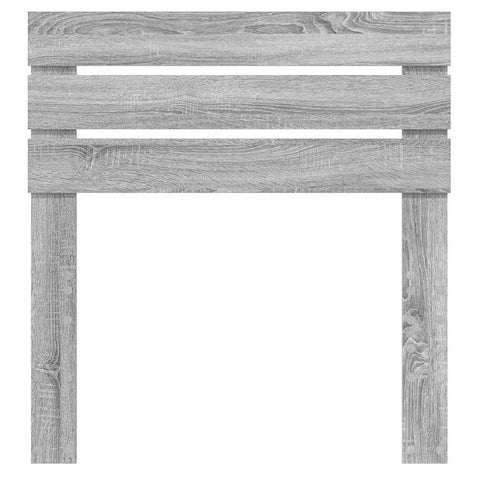 vidaXL Headboard with Headboard Grey Sonoma 80 cm Engineered wood