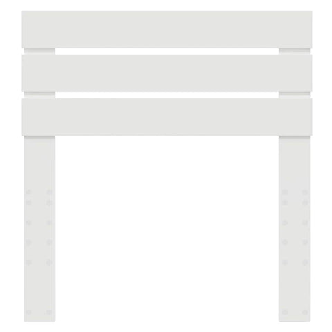 vidaXL Headboard with Headboard White 75 cm Engineered wood